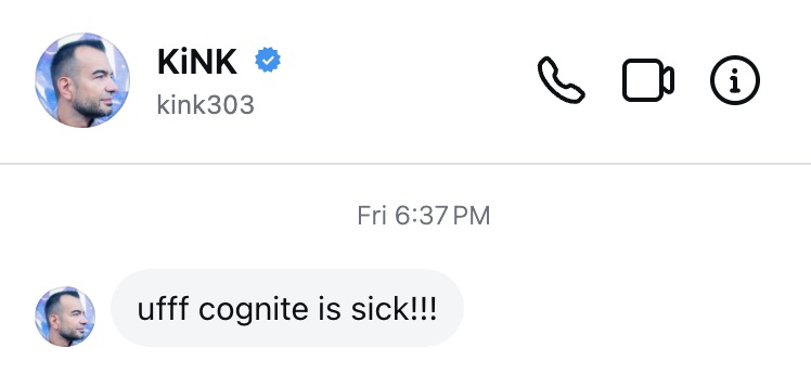 KiNK (@kink303) on Instagram: ufff cognite is sick!!!